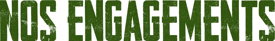 Les engagements et valeurs de l'atelier SEVEN Impressions.